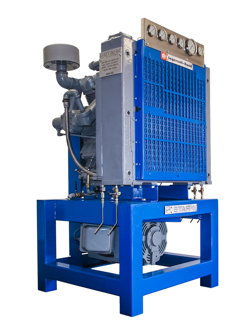 Stark remanufactured compressor — after