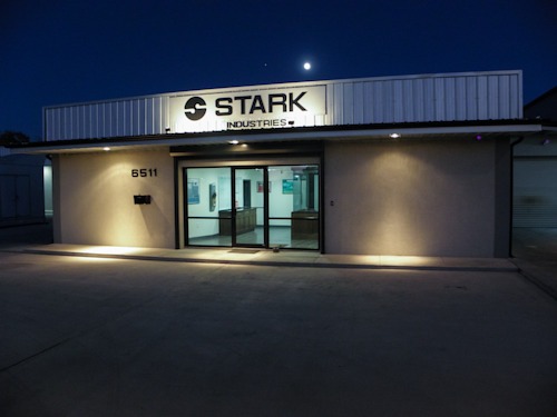 Stark Industries facility exterior